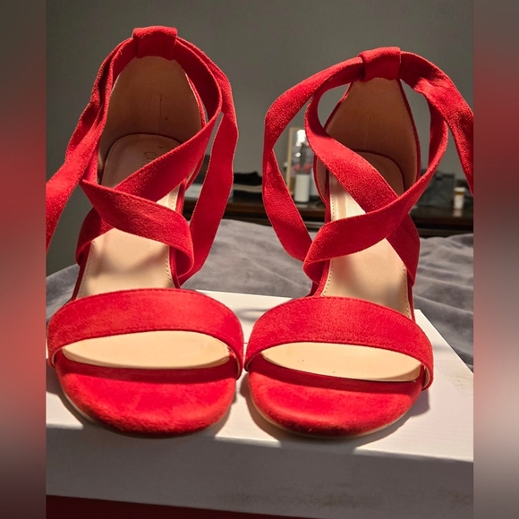 SOLD CARCUUME Strappy Heels for Women #523 - Picture 3 of 12